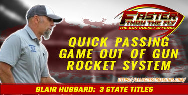 Quick Passing Game out of Gun Rocket System